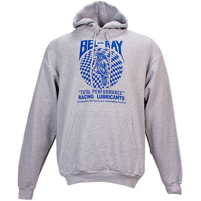 Bel-Ray Hooded Sweatshirt - Grey