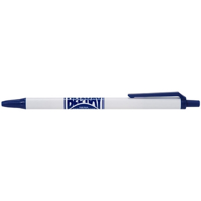 Bel-Ray Bic Pen White/Navy