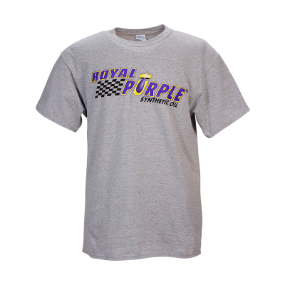 Royal Purple Men's Crew T-Shirt - Grey