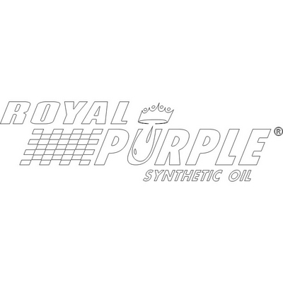 Royal Purple Premask Decals - White - 18
